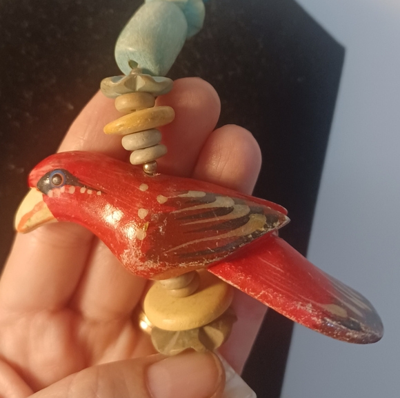 Colorful Parrot Necklace - Picture 6 of 15